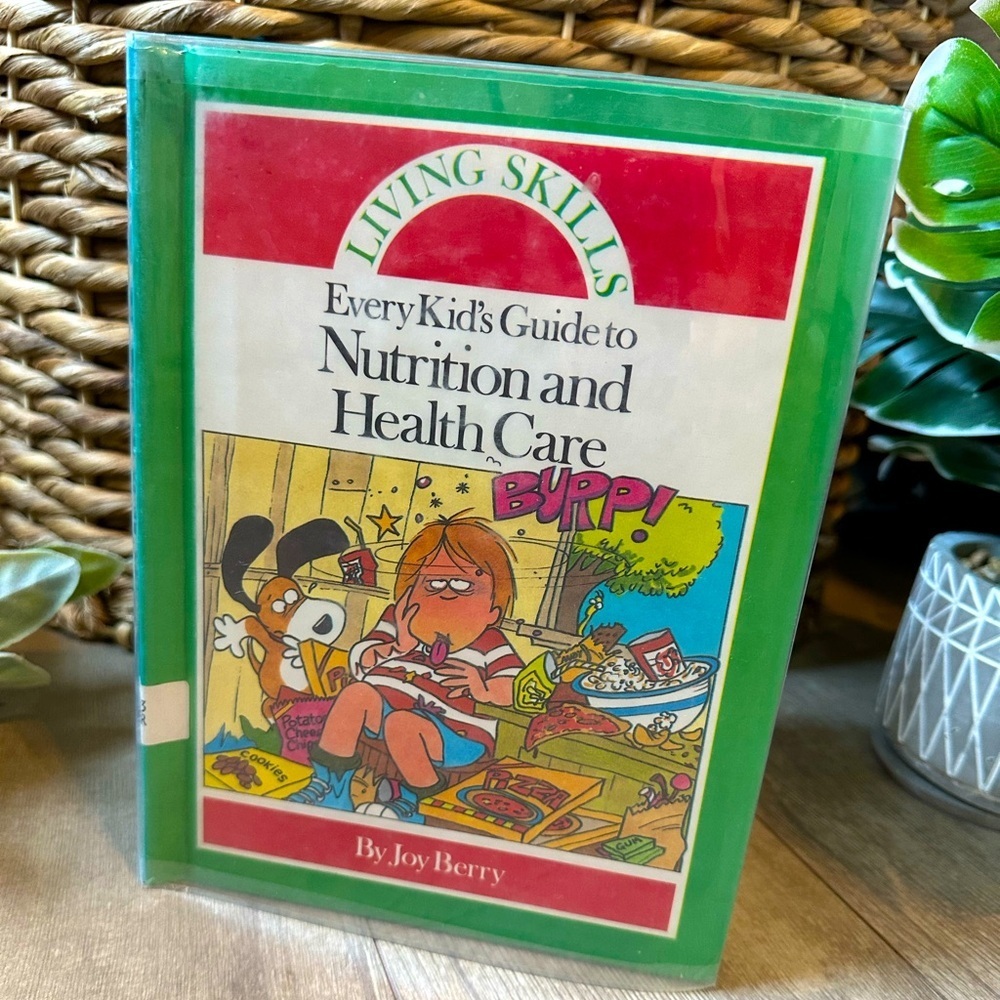 Vintage Children’s Nutrition Book Every Kid's Guide to Nutrition and Health Care